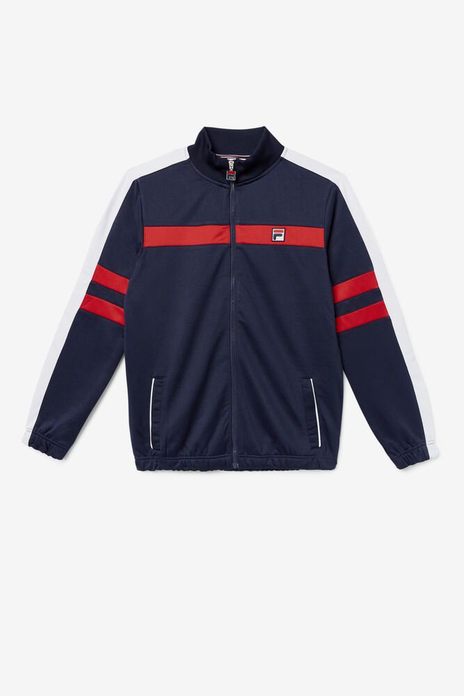 Fila Jakke Herre Marineblå Peridot Track 218793-EYU